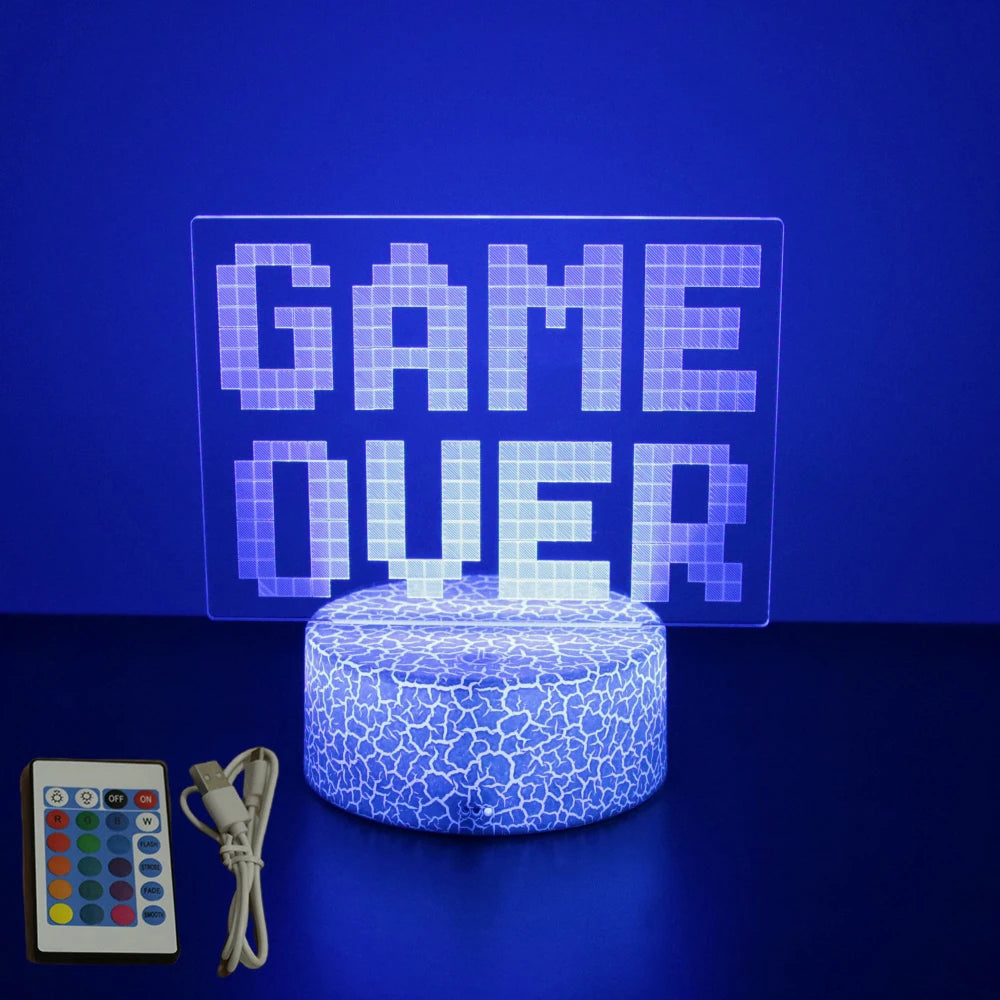 NEON GAMING LAMP