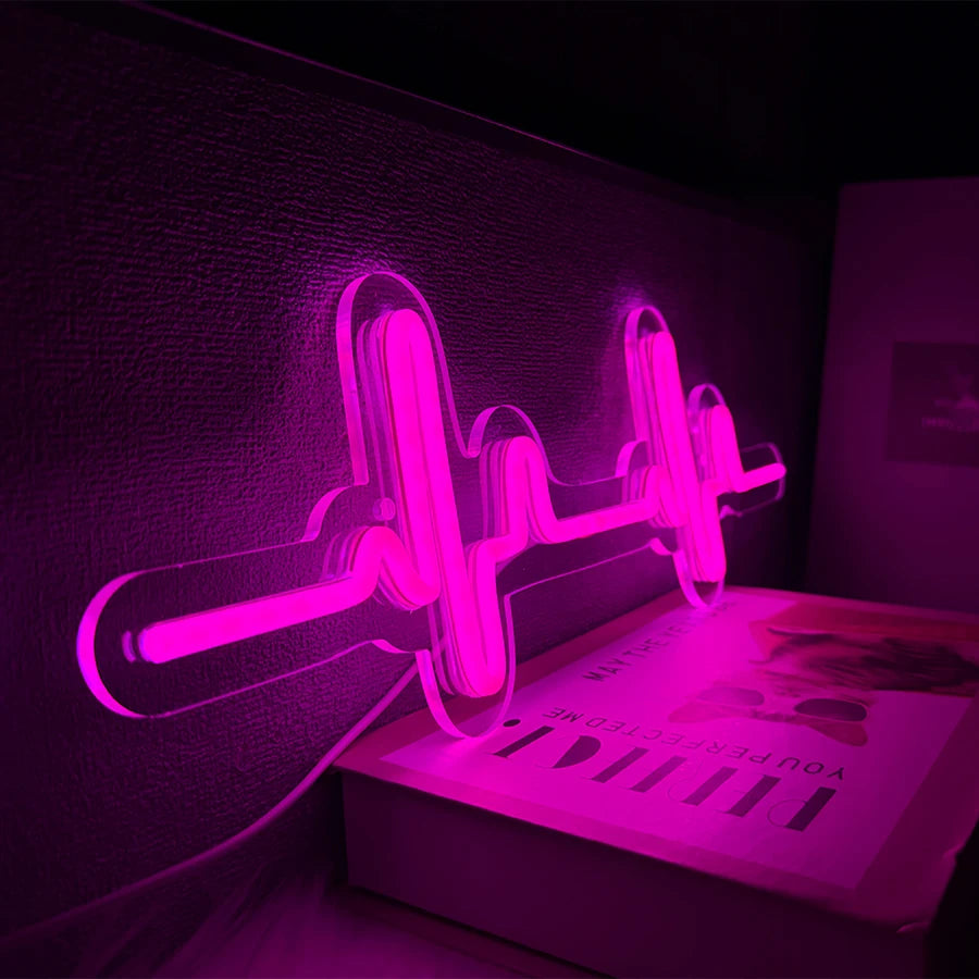 Heart Beat Glow Light