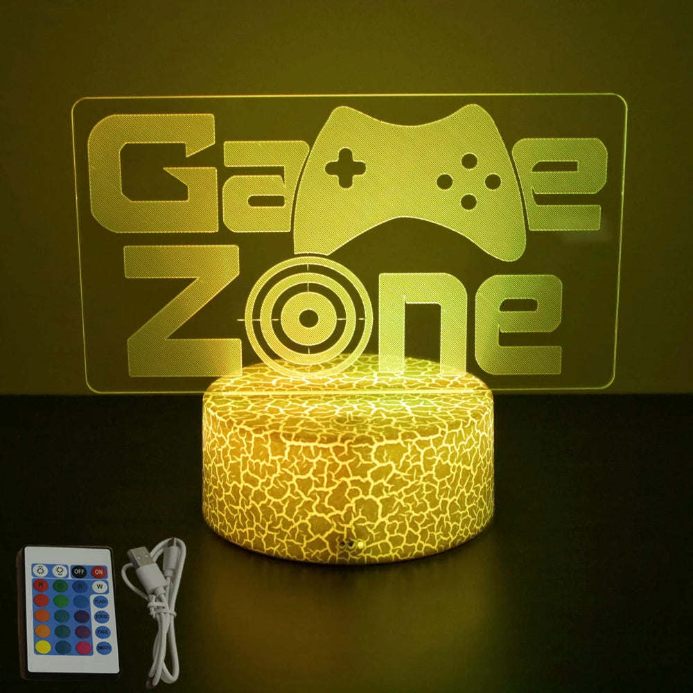 NEON GAMING LAMP