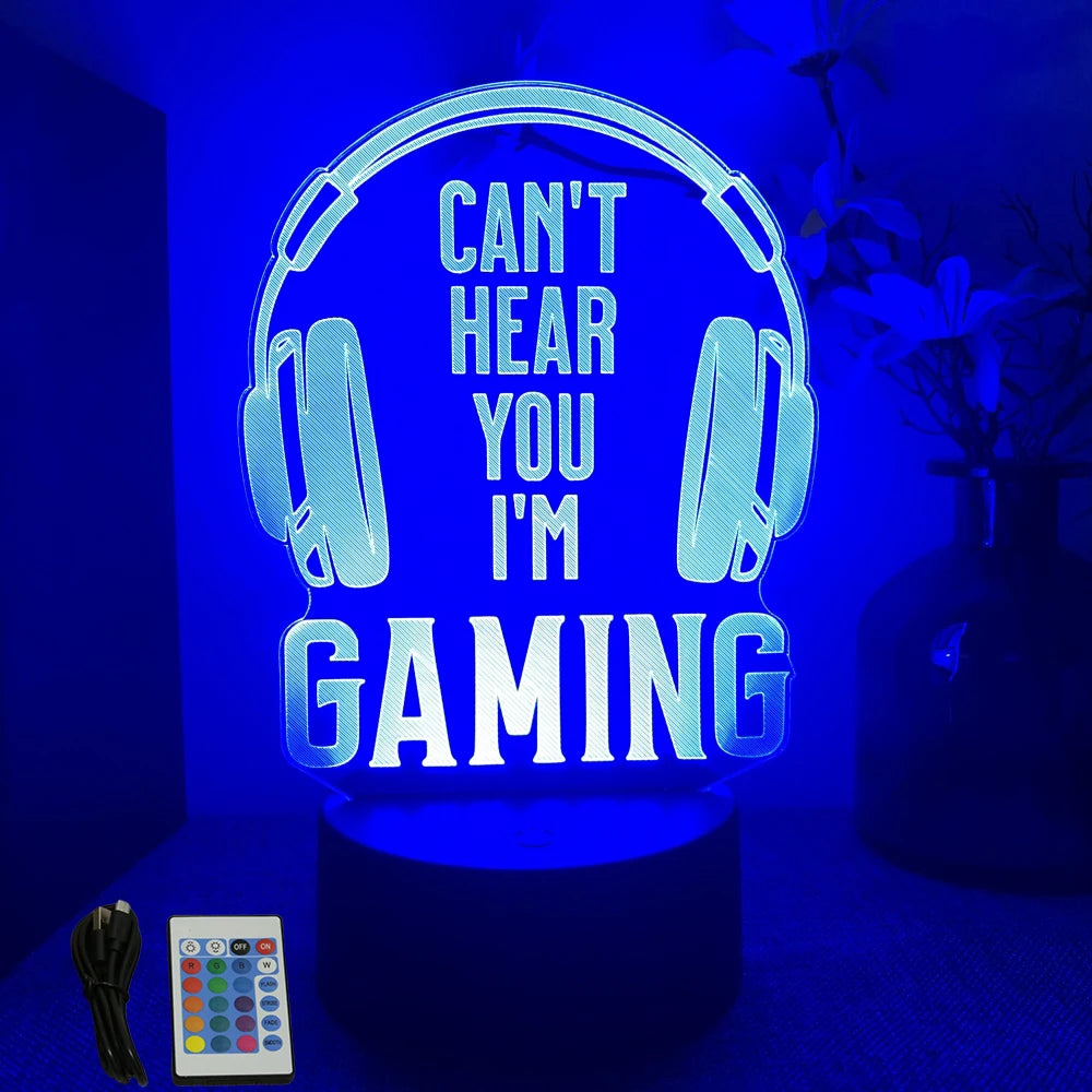 NEON GAMING LAMP