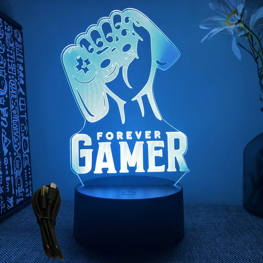 NEON GAMING LAMP