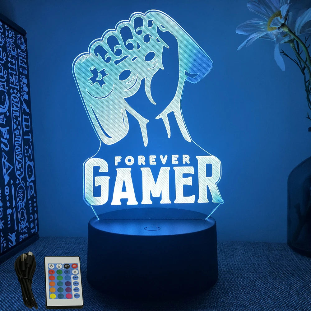 NEON GAMING LAMP