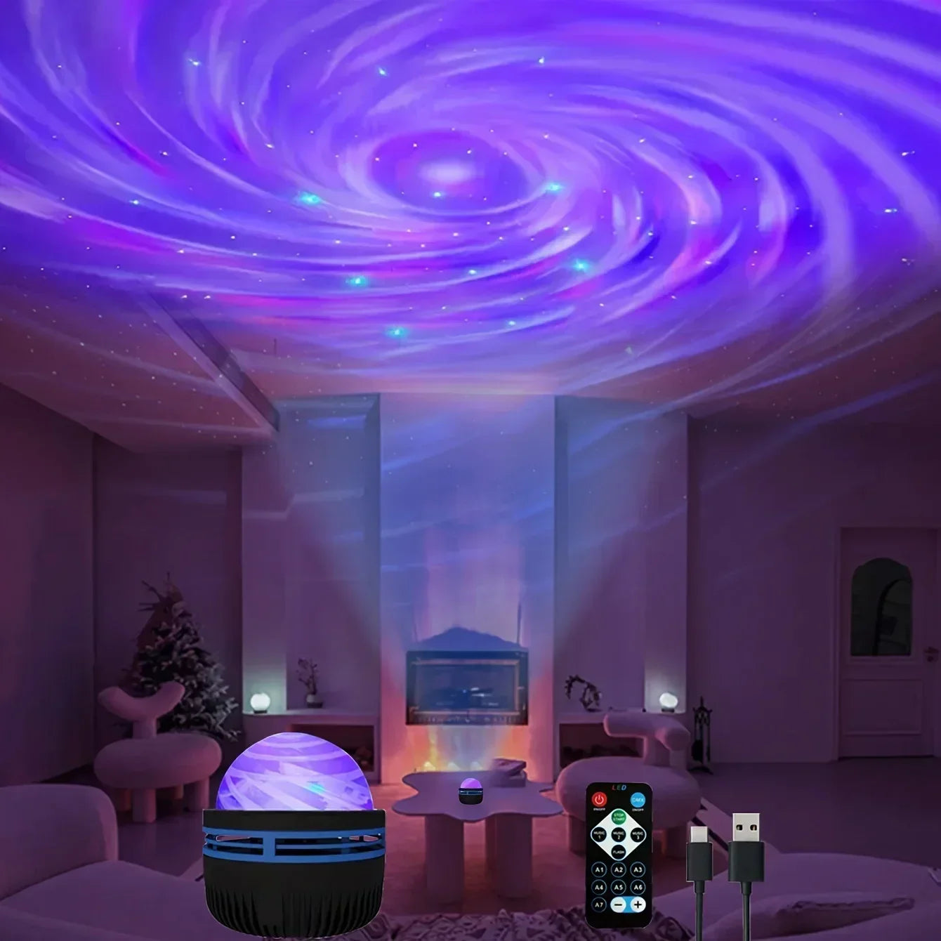 MINI Nebula Star Projector