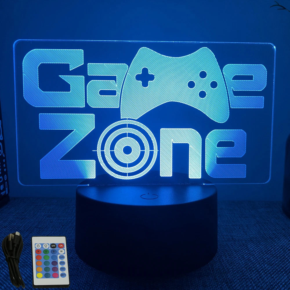 NEON GAMING LAMP