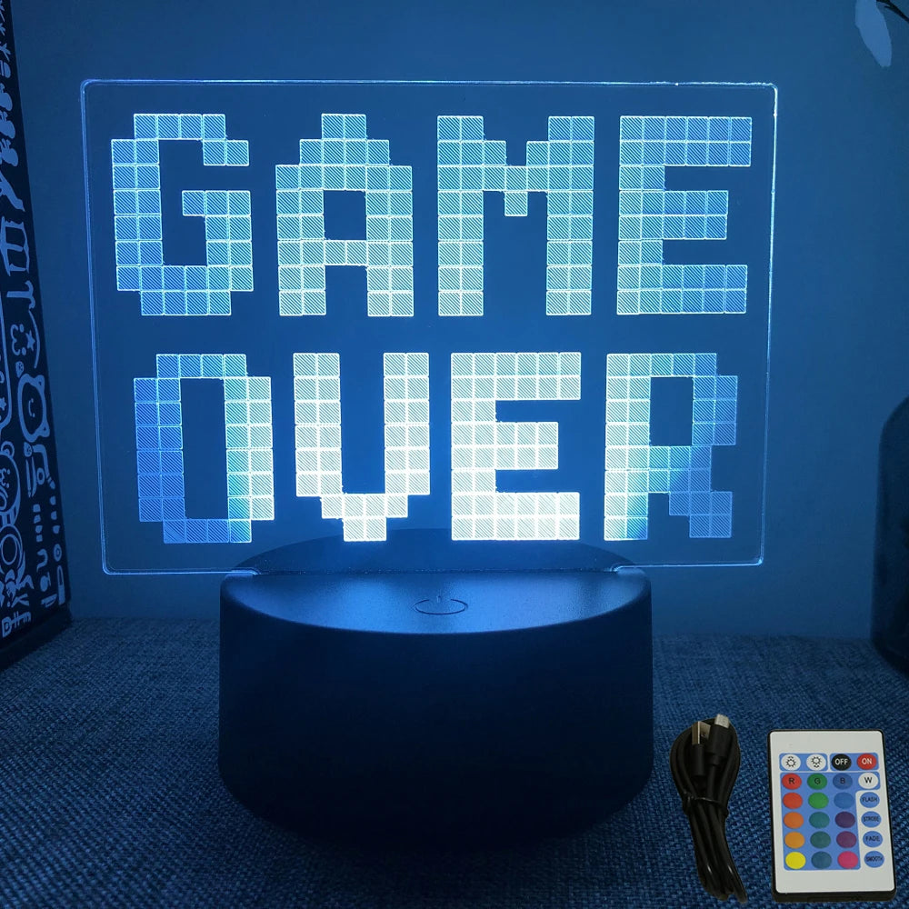 NEON GAMING LAMP