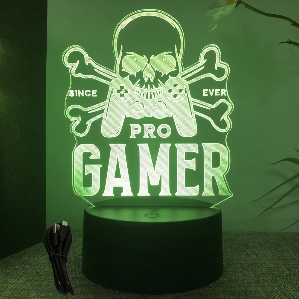 NEON GAMING LAMP