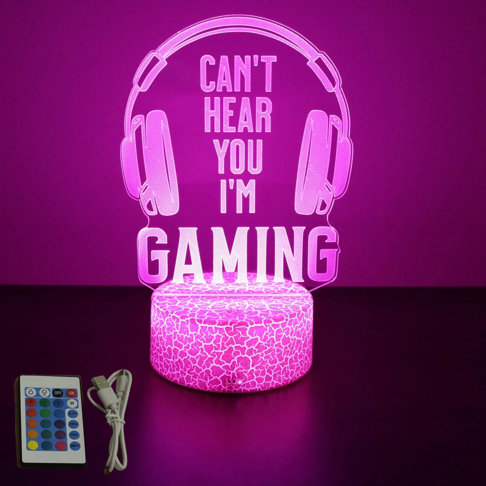NEON GAMING LAMP