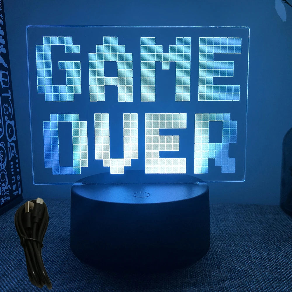 NEON GAMING LAMP